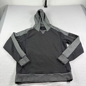 Lululemon Revival Hoodie Mens L Black Pullover Athleisure Stretch Slim Casual